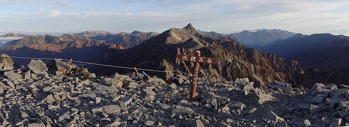 北穂高岳山頂