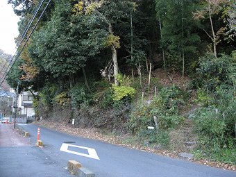 金比羅山　登山口