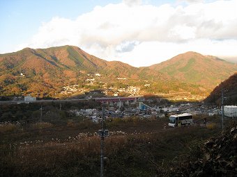 猿橋駅へ