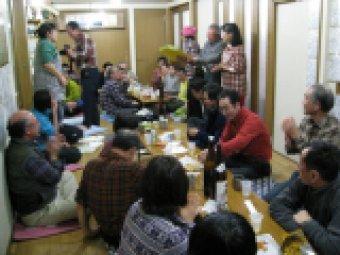 介山荘の忘年会