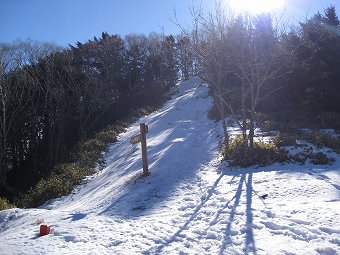 天狗棚山へ