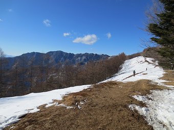 石尾根縦走路