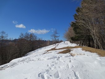 石尾根縦走路