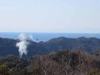 岩井海岸の船