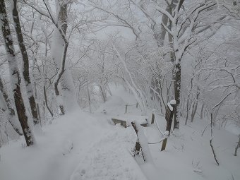 鍋割山稜へ