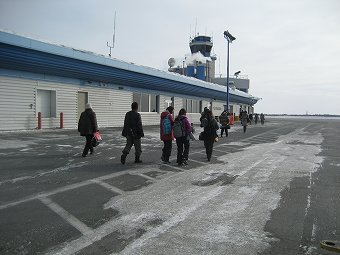 イエローナイフ空港