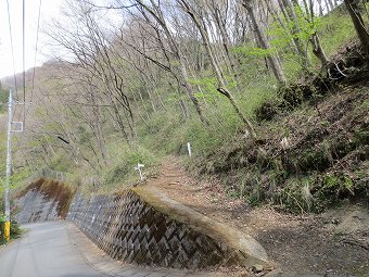 イタドリ沢ノ頭　入口