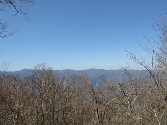 鷹ノ巣山・石尾根方面