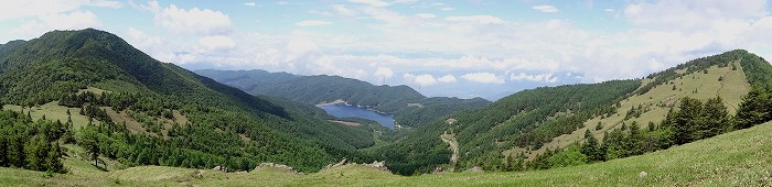 天狗棚山からの眺め