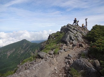 横岳　山頂