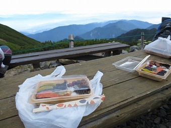 馬の背ヒュッテ　お弁当