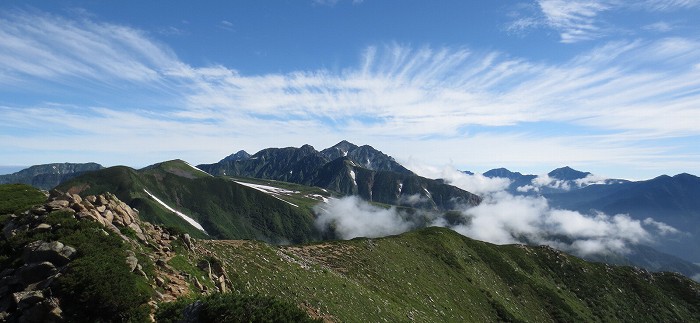 立山　五色ヶ原方面