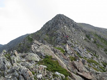 間ノ岳方面