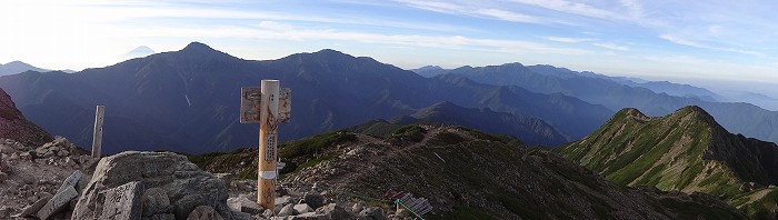 北岳～間ノ岳～仙塩尾根