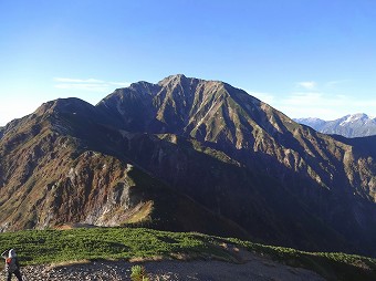 五竜岳へ