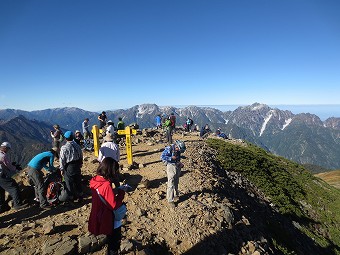 鹿島槍ヶ岳　南峰