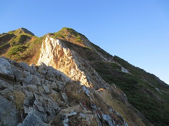 鹿島槍ヶ岳へ