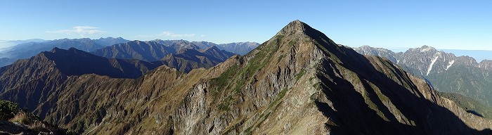 鹿島槍ヶ岳　南峰