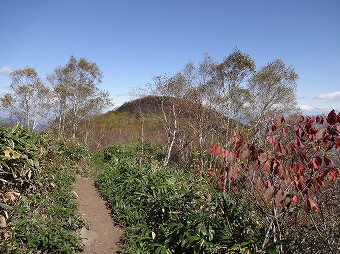 飯縄山へ