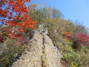 戸隠クサリ場