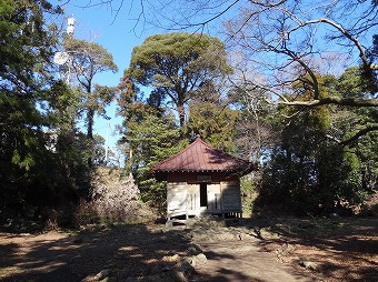 富山南峰　観音堂