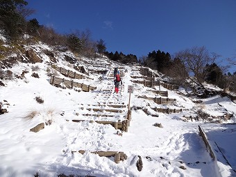 花立の階段