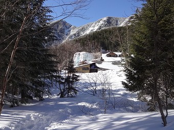 赤岳鉱泉へ