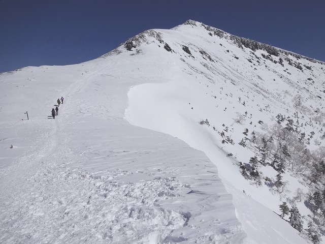 硫黄岳振り返りつつ