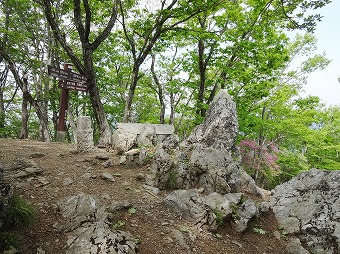 蕎麦粒山へ