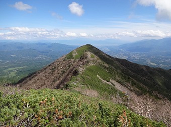 三ツ頭と、富士山