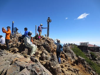 赤岳　山頂