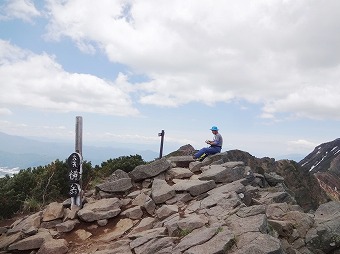 横岳　山頂