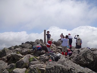 トムラウシ山　山頂