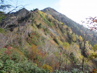 五地蔵山へ