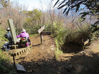 公時神社分岐