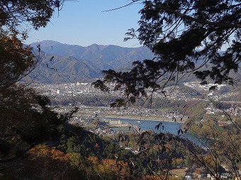 上野原駅方面