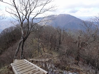 大笄から見る大室山