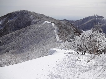 駒ヶ岳へ