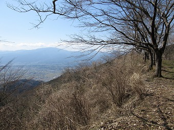 高松山へ