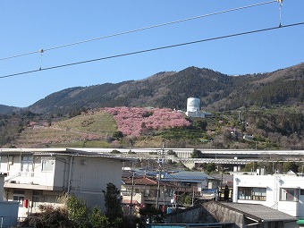 御殿場線の松田駅ホーム