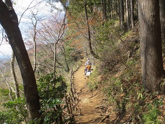 南高尾山稜　見晴し