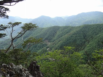 天狗岩からの眺め