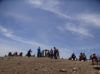 入笠山山頂