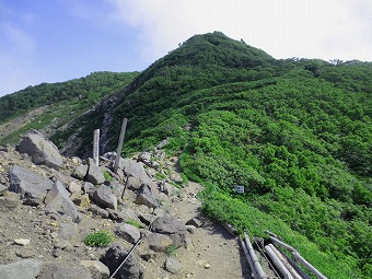 リフト分岐から