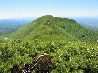 1250m点から熊見峠へ