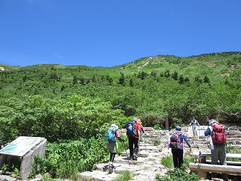 旧小屋跡