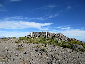 大汝峰　山頂