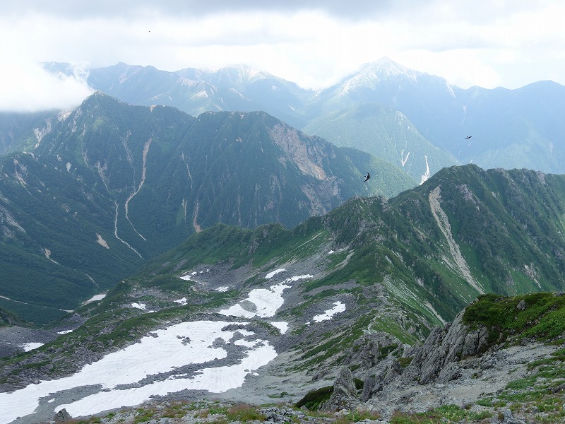 天狗原分岐から南岳へ