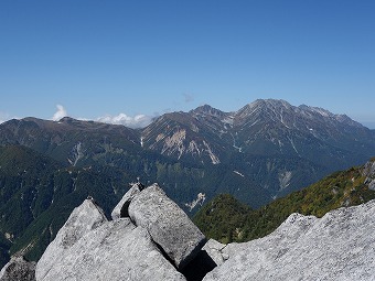 五色ヶ原～立山　剱岳