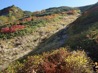 不動岳へ